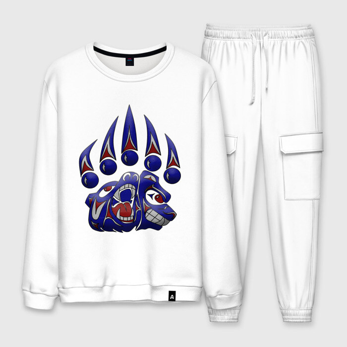 Мужской костюм хлопок Медвежий след фото