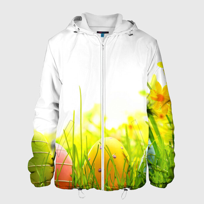 Мужская куртка 3D Пасхальные яйца фото