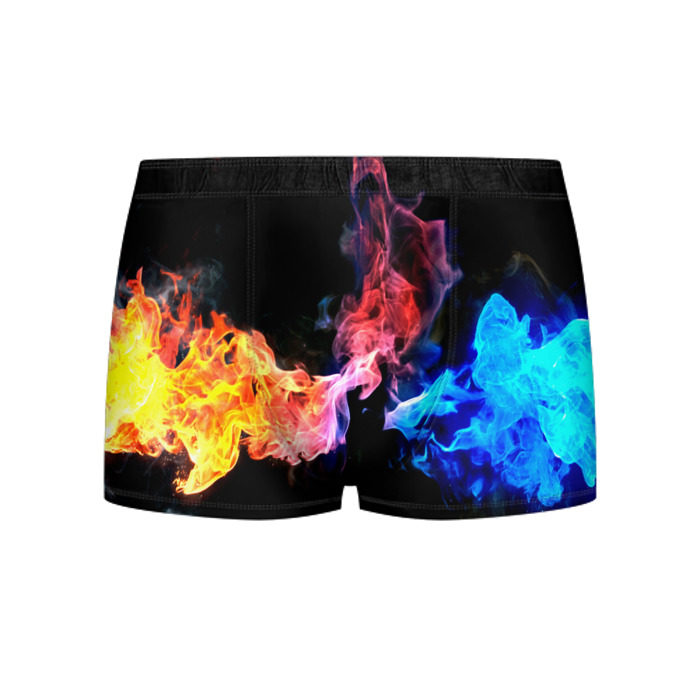 Мужские трусы 3D Битва огней фото
