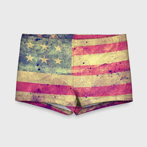 Детские купальные плавки 3D Америка фото