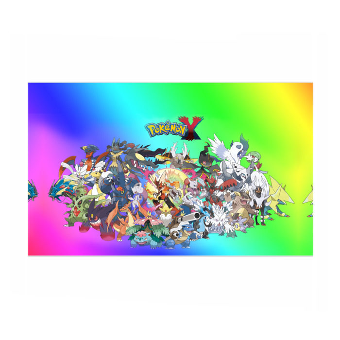 Бумага для упаковки 3D Покемоны фото