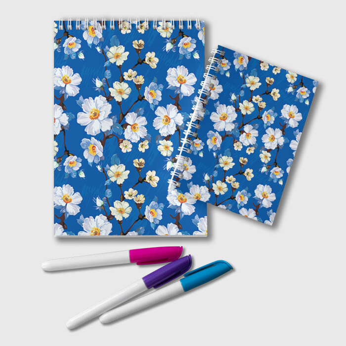 Блокнот Цветы ретро 5 фото