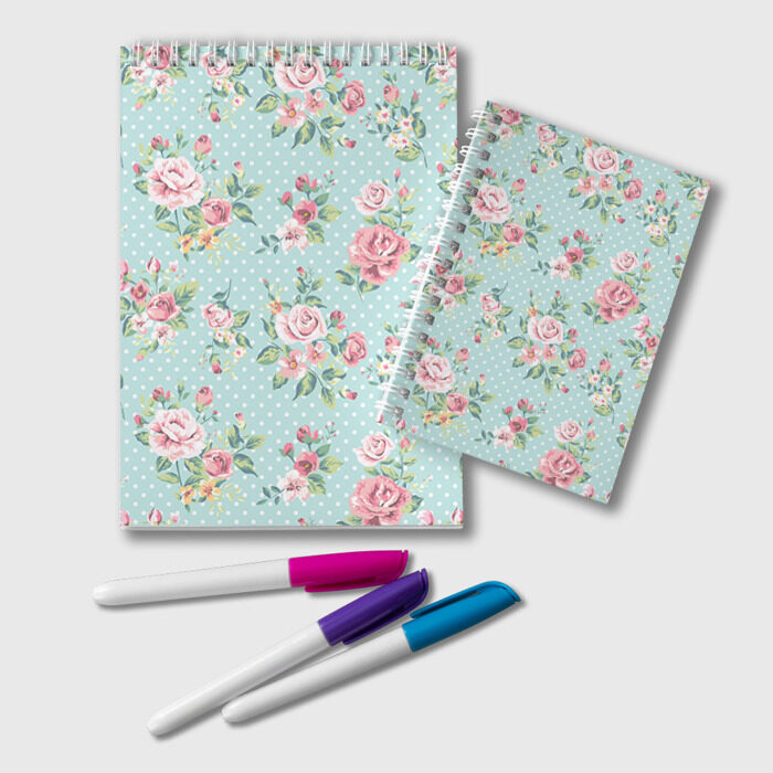 Блокнот Цветы ретро 1 фото