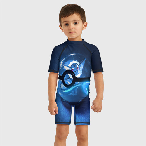 Детский купальный костюм 3D Покеболл фото