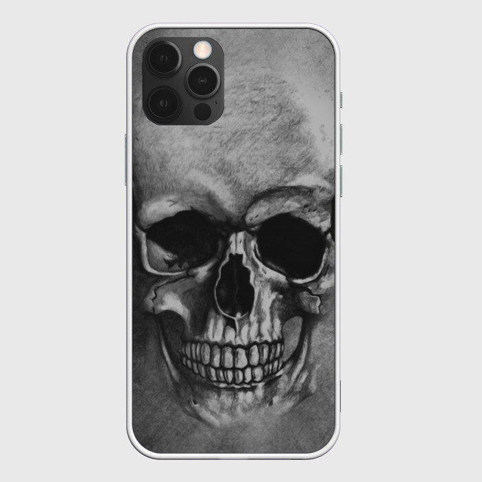 Чехол для iPhone 12 Pro Череп фото
