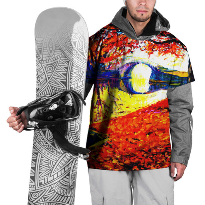 Накидка на куртку 3D Осень фото