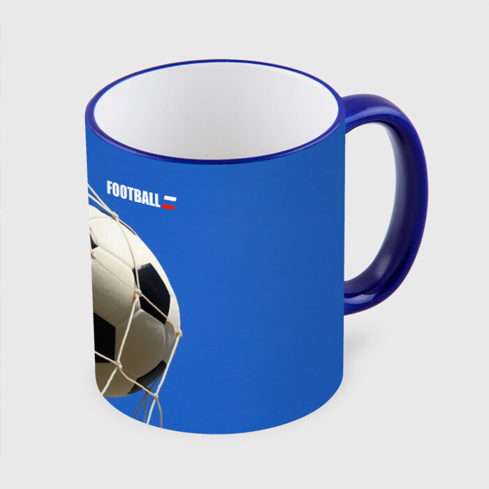 Кружка 3D Футбол фото