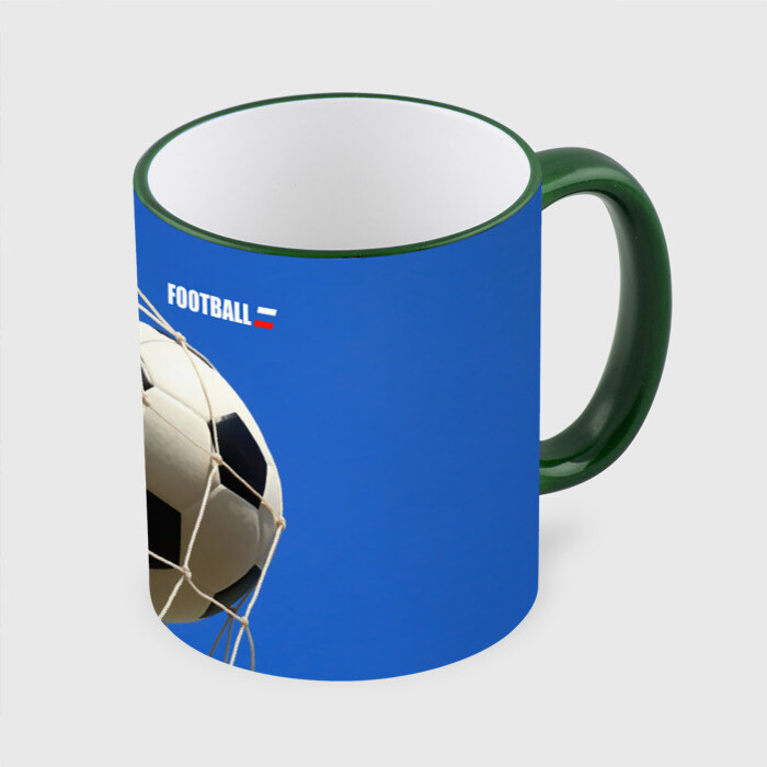 Кружка 3D Футбол фото