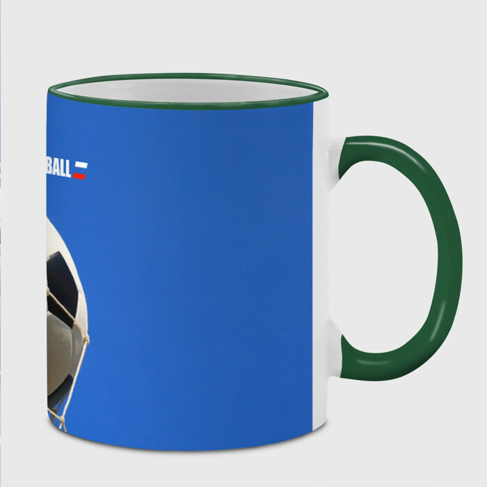 Кружка 3D Футбол фото