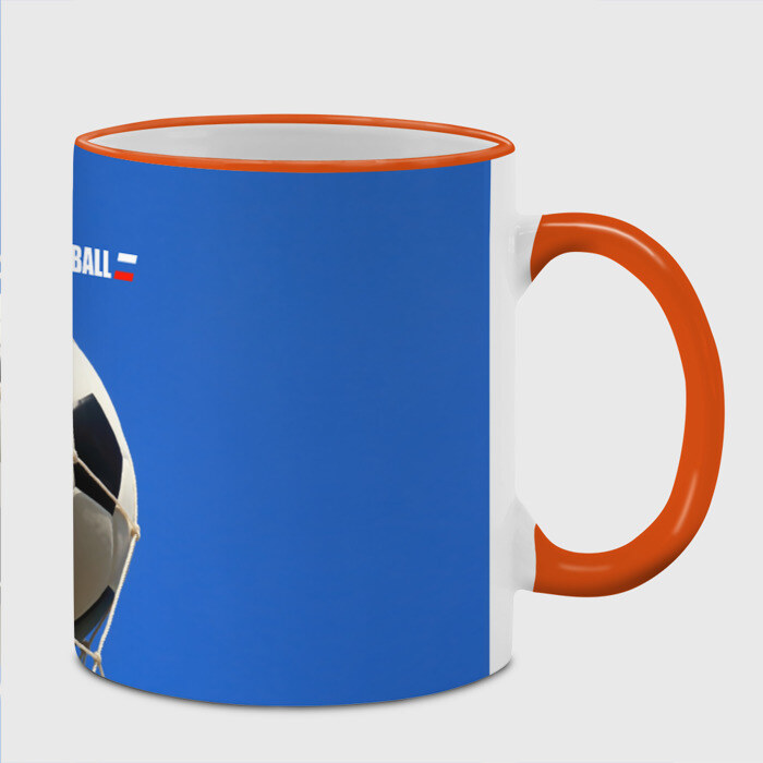 Кружка 3D Футбол фото