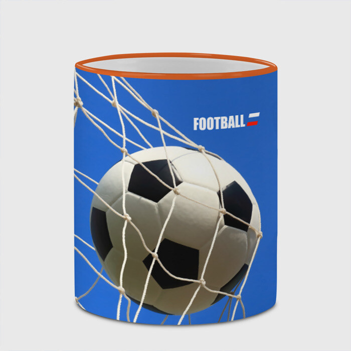 Кружка 3D Футбол фото