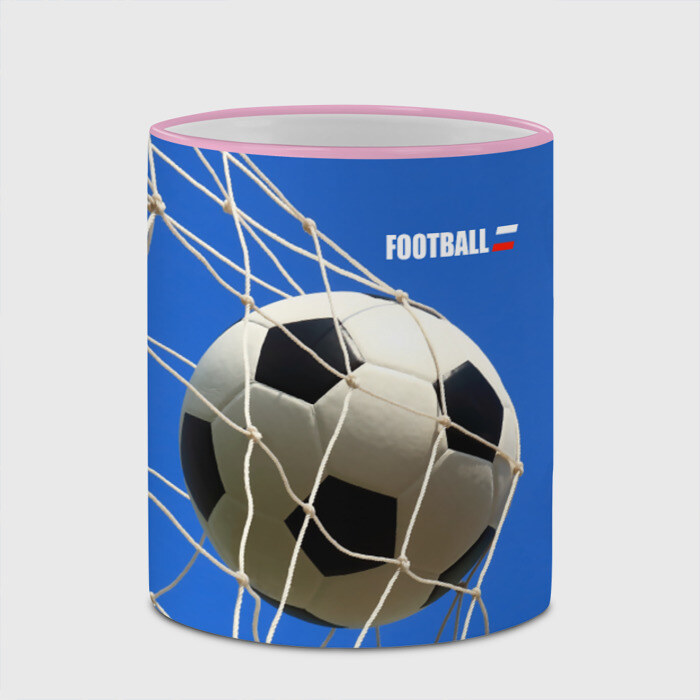 Кружка 3D Футбол фото