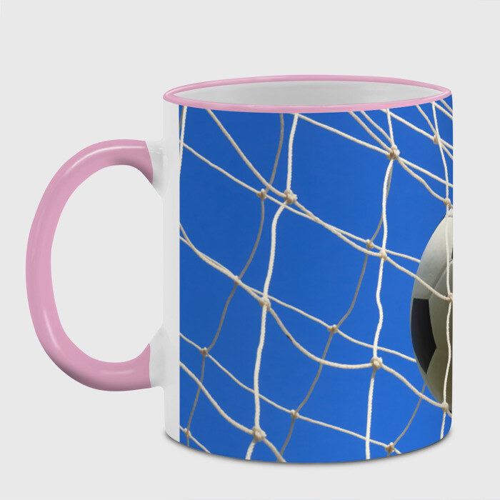 Кружка 3D Футбол фото