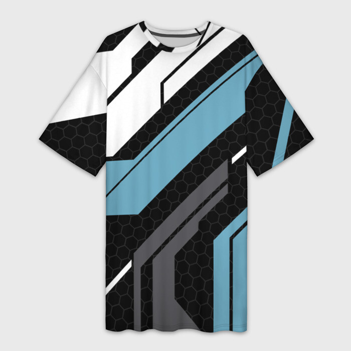 Платье-футболка 3D cs:go   Vulcan 2.0 Style (Вулкан) фото