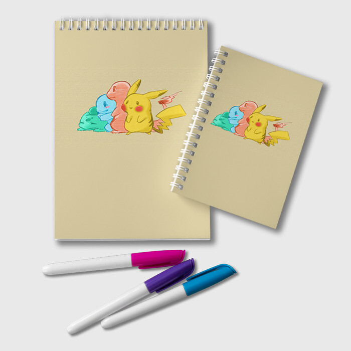 Блокнот Покемоны фото