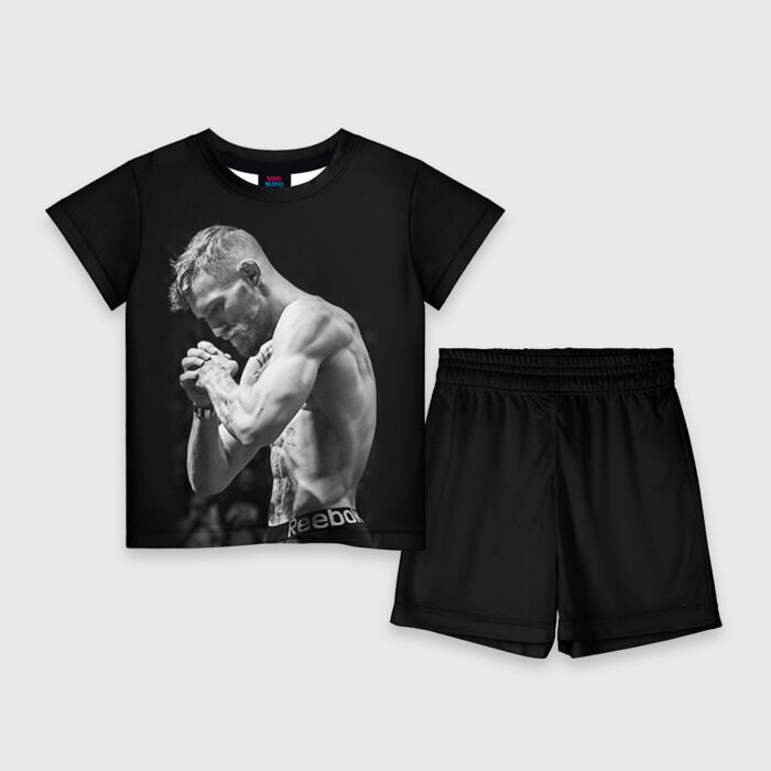 Детский костюм с шортами 3D Конор Макгрегор 10 фото