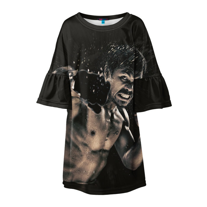 Детское платье 3D Мэнни Пакьяо фото