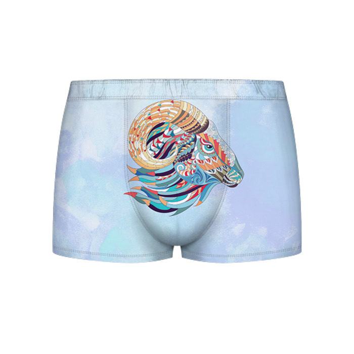 Мужские трусы 3D Баран 2 фото