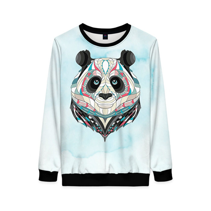 Женский свитшот 3D Панда фото