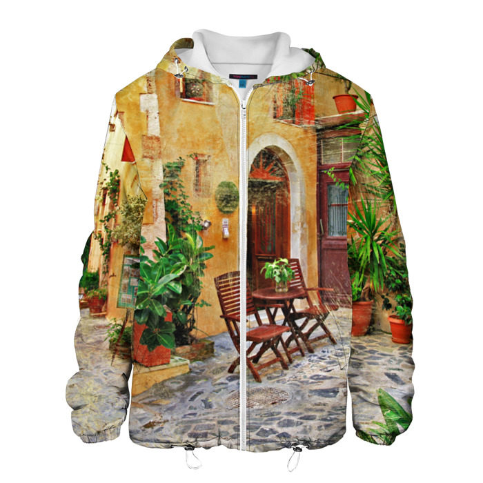 Мужская куртка 3D Крит (retro style) фото