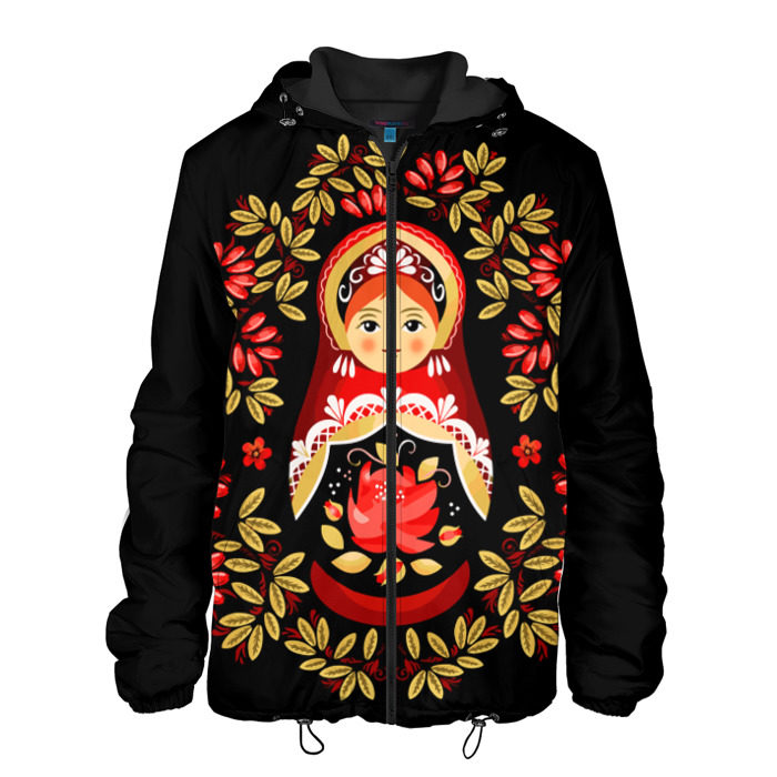 Мужская куртка 3D Матрешка фото