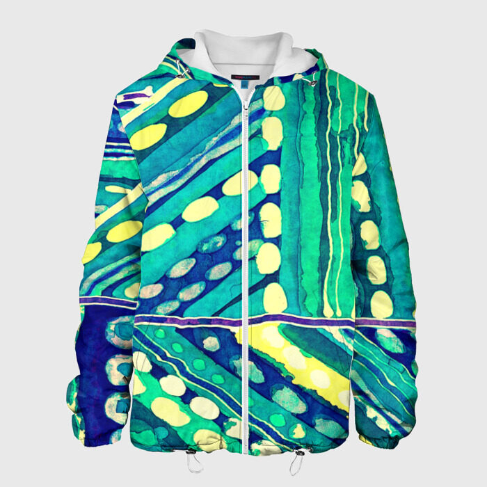 Мужская куртка 3D Этника рисунок фото