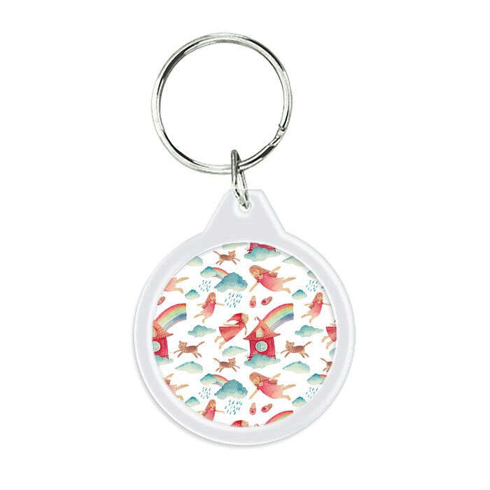 Брелок круглый Фэшн 7 фото