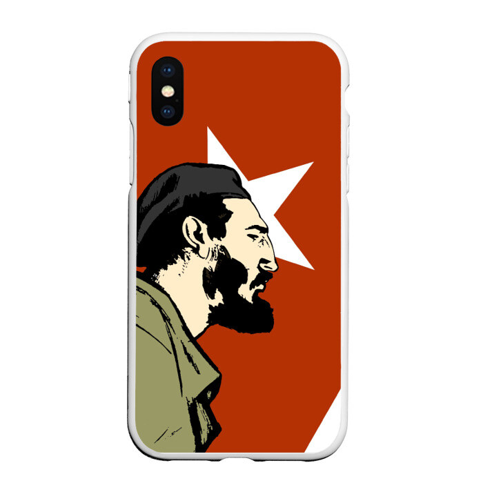 Чехол для iPhone XS Max матовый Куба фото