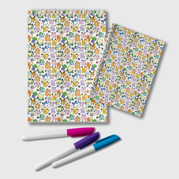 Блокнот Pokemon Doodle Big фото