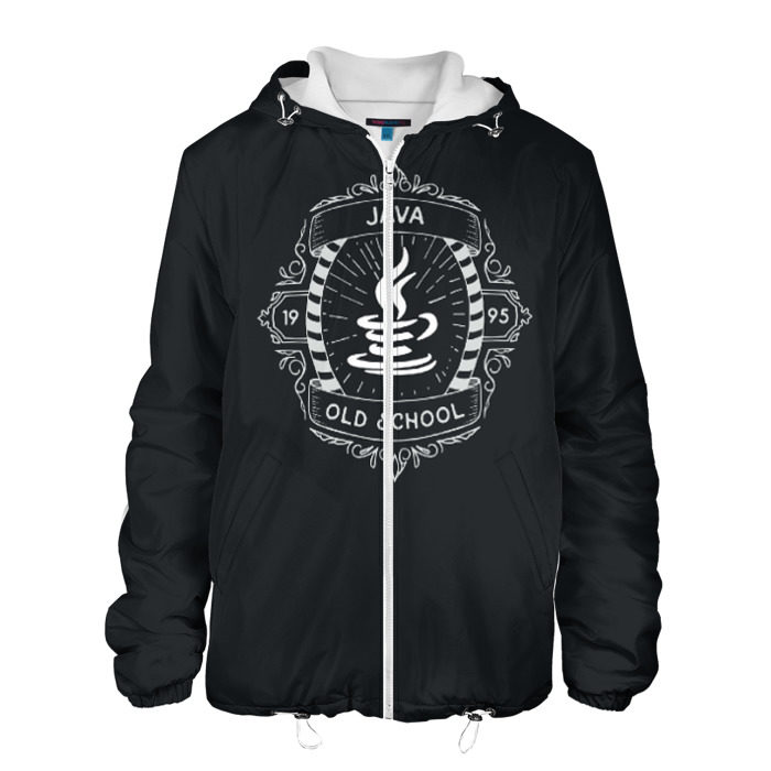 Мужская куртка 3D Java old school фото
