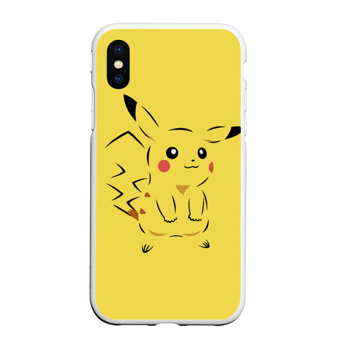 Чехол для iPhone XS Max матовый Pikachu фото