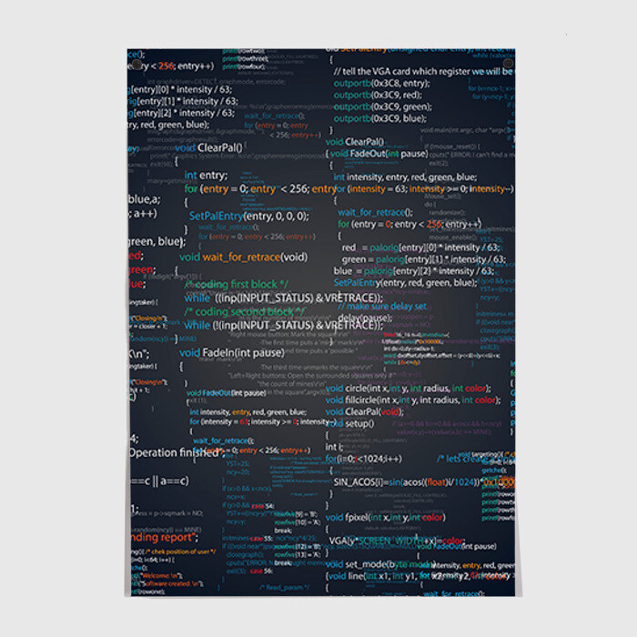 Постер Программирование 9 фото