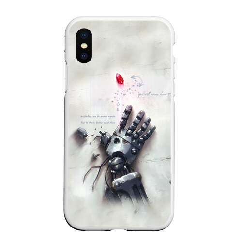 Чехол для iPhone XS Max матовый Fullmetal Alchemist фото