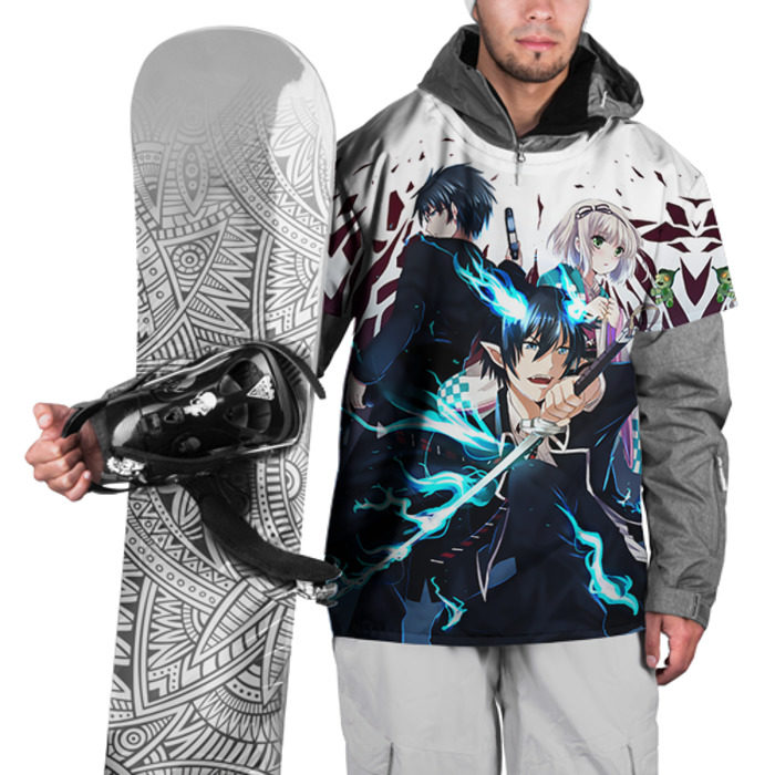 Накидка на куртку 3D Blue Exorcist фото