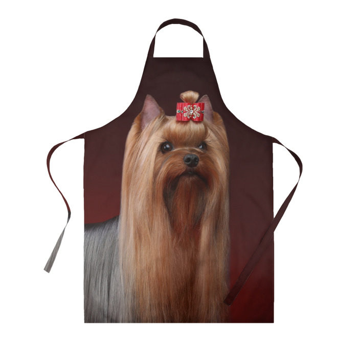 Фартук 3D Йоркширский терьер фото