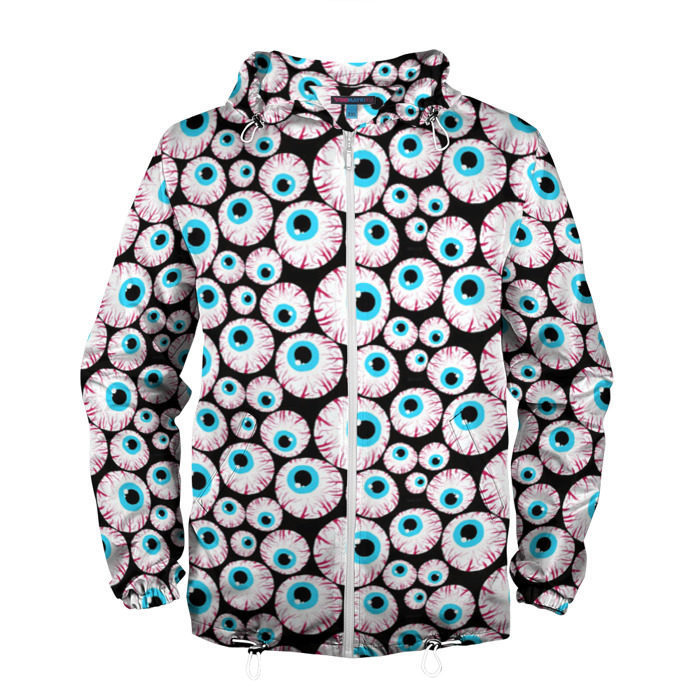 Мужская ветровка 3D Глазастик фото
