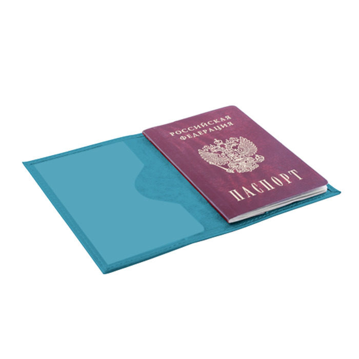 Обложка для паспорта матовая кожа Евангелион 7 фото