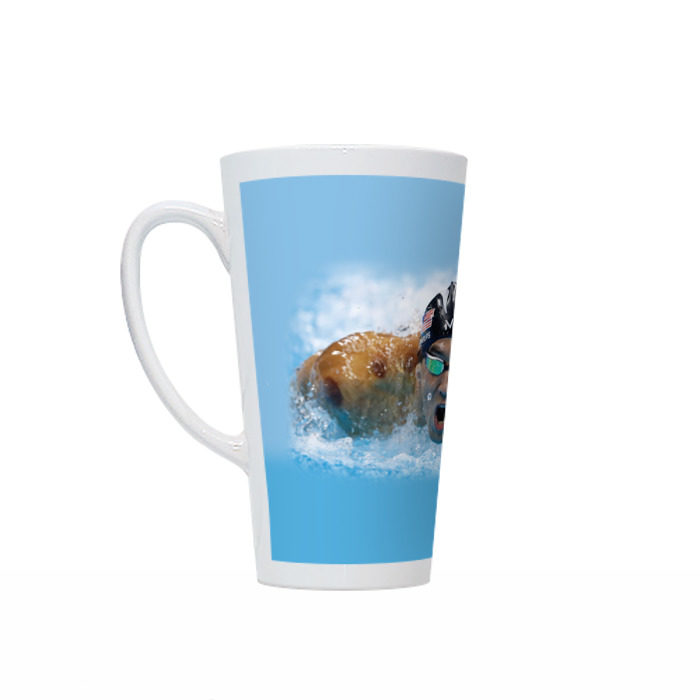 Кружка Латте swimmer фото
