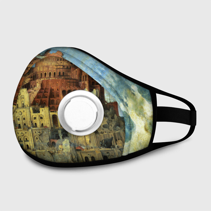 Маска из неопрена Вавилонская башня фото