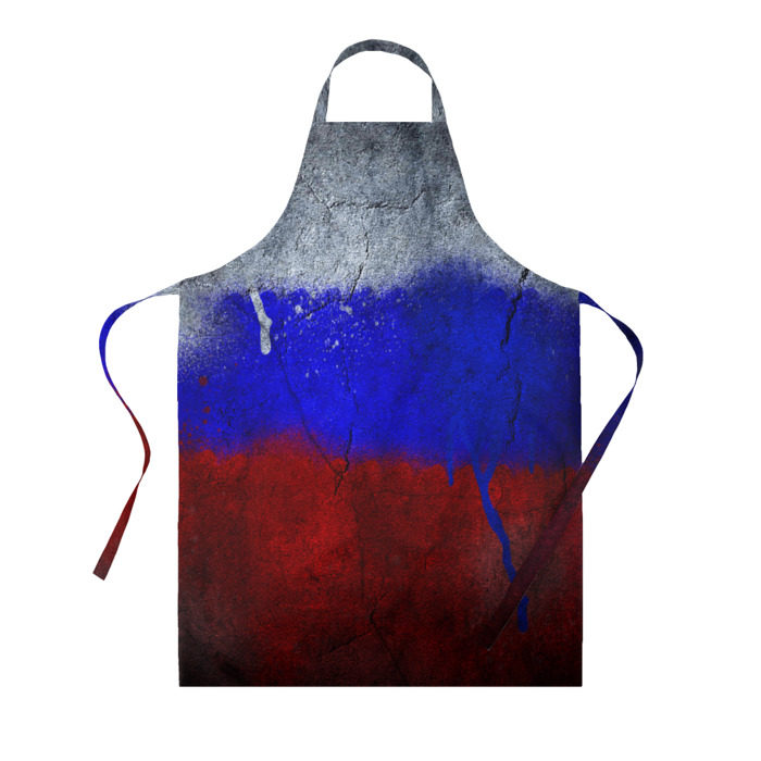 Фартук 3D Триколор (Краской на земле) фото