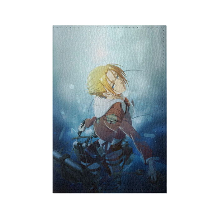 Обложка для паспорта матовая кожа Snow фото