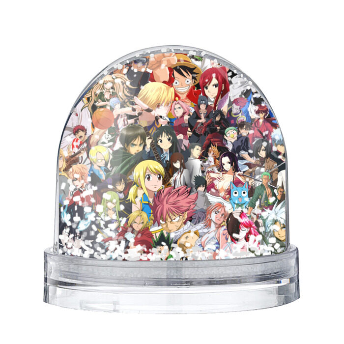 Снежный шар Аниме фото