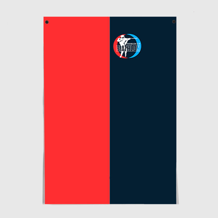 Постер Биатлон логотип фото