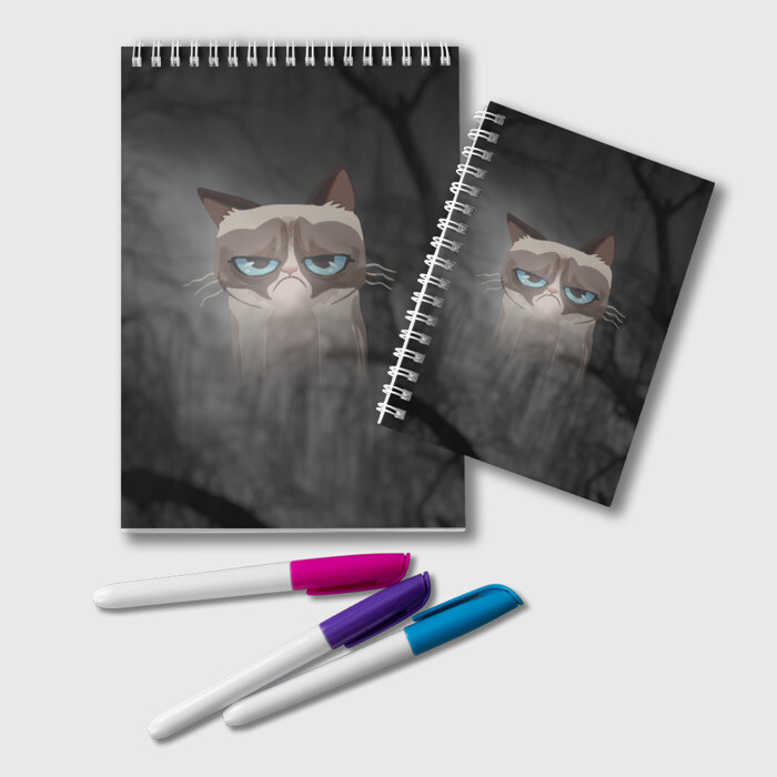 Блокнот Grumpy Cat фото