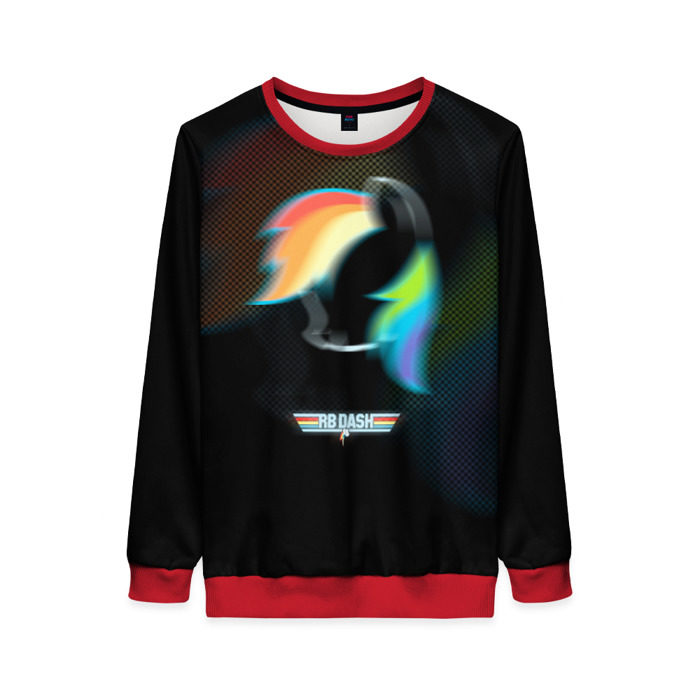 Женский свитшот 3D My Little Pony фото