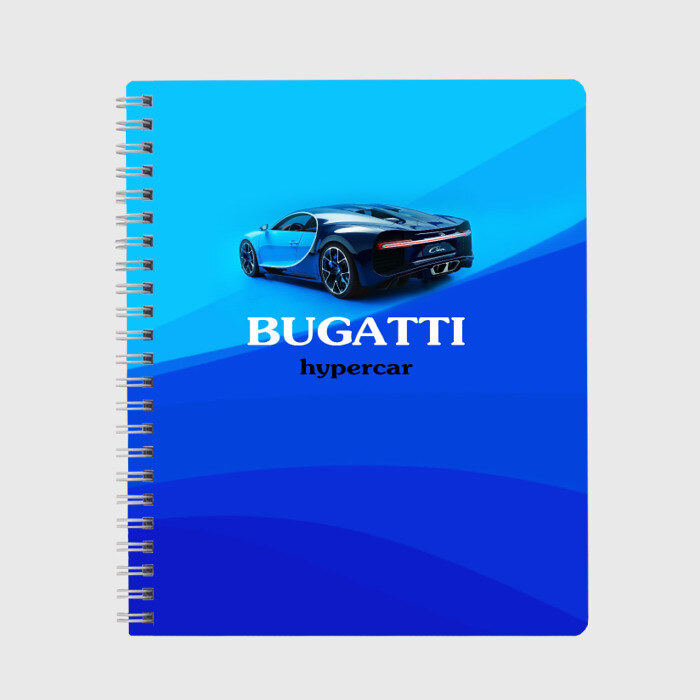 Тетрадь Bugatti hypercar фото