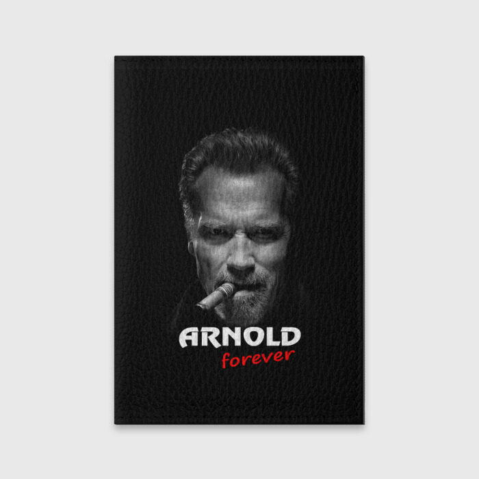 Обложка для паспорта матовая кожа Arnold forever фото