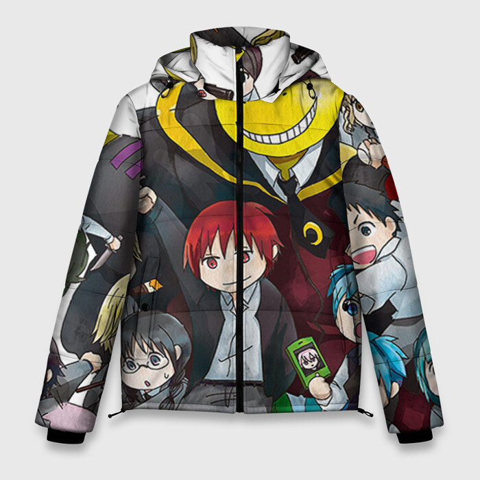 Мужская зимняя куртка 3D Школа убийц фото