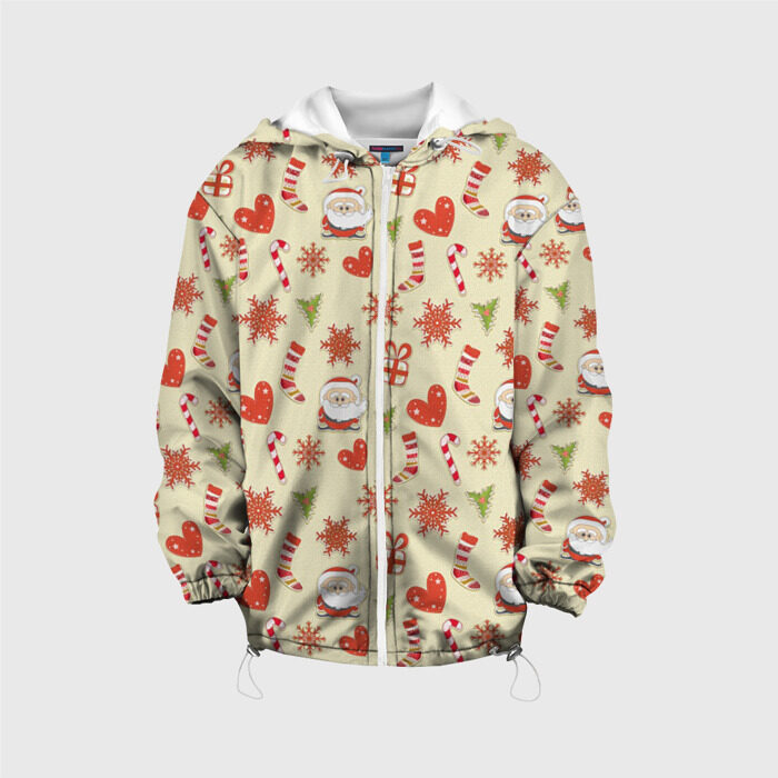 Детская куртка 3D Новый год от new.art.fox фото