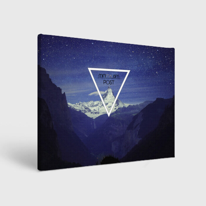 Холст прямоугольный MINIMALISM POST#2 фото